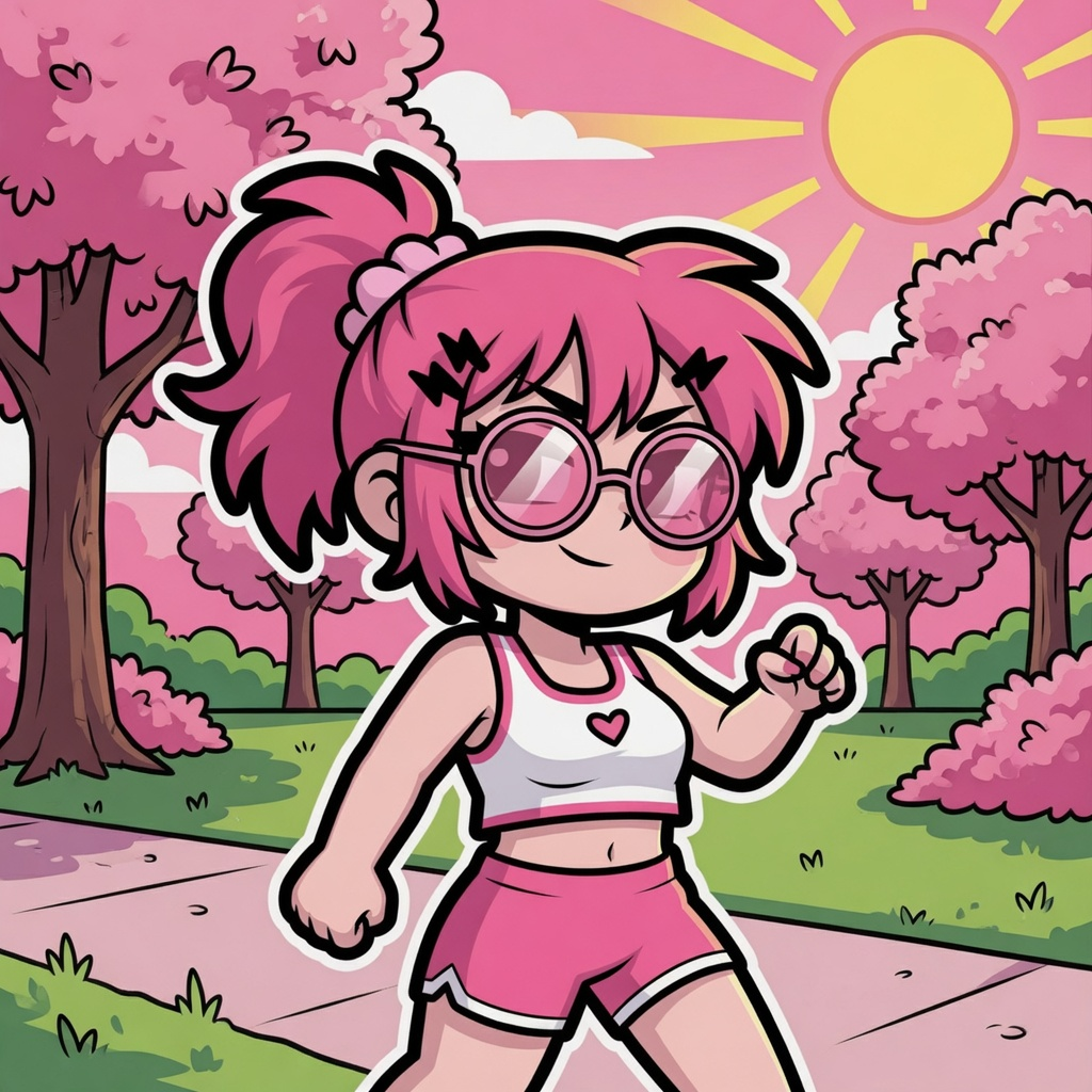 Outside